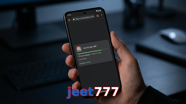 Main screen of Jeet777 apk page for PK players