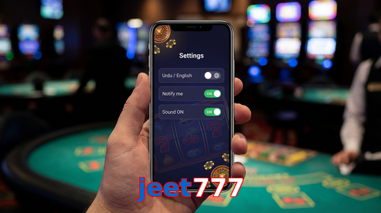 Game list for Jeet777 app section