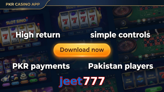 Main screen of Jeet777 gamedownload page for PK players