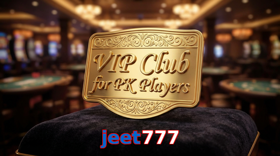 Main screen of Jeet777 vip page for PK players